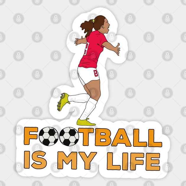 Football is My Life Sticker by DiegoCarvalho